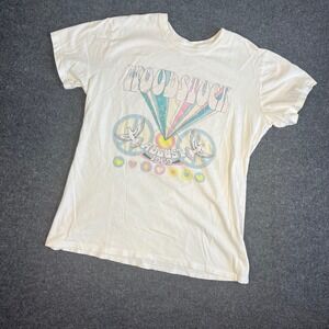 Woodstock The Relaxed Tee Graphic T-Shirt August 1969 Peace Dove Sz S